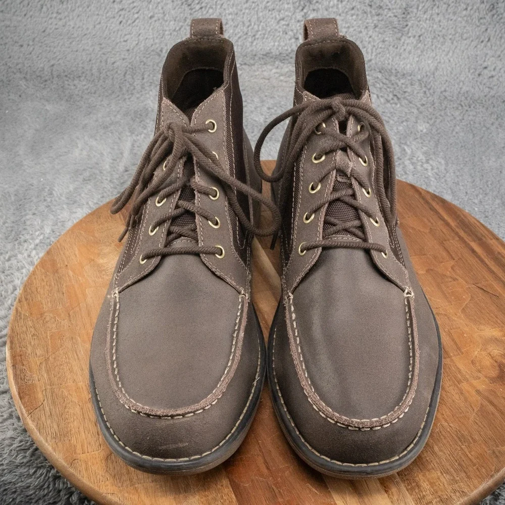 Timberland Earthkeepers Chukka Mens Boots‎ Brown Leather Ortholite Size 13 5543A
